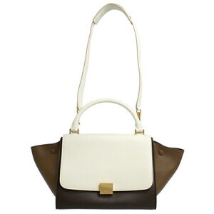 Celine Trapeze Tricolor Handbag Shoulder Bag